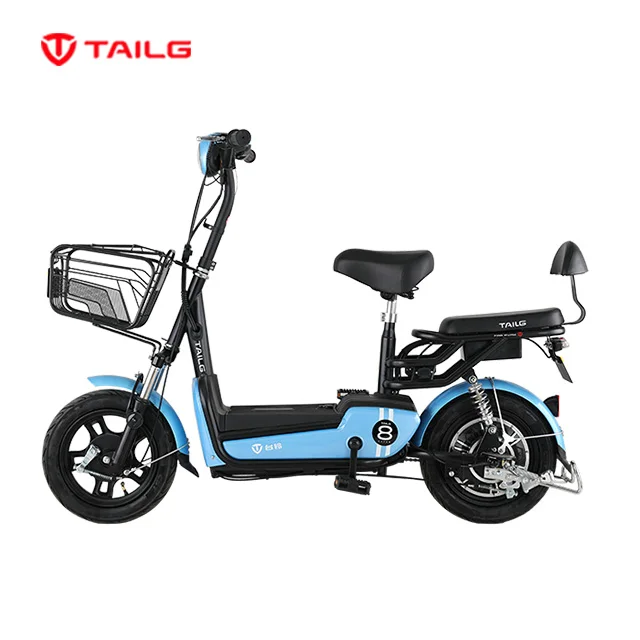 No Foldable 350W 48v Voltage electric scooter bike with two seats