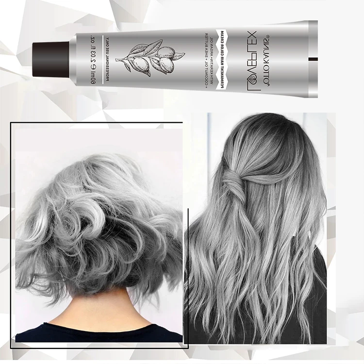 Professional Use Hair Dye Semi Permanent Low Ammonia Hair Color Cream for Salon Use  Color Wax For Women Temporary Hair Dye