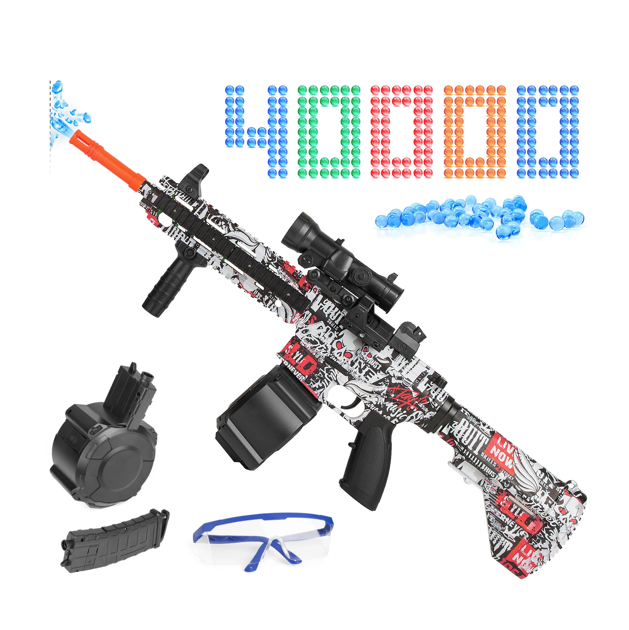 Electric Gel Ball Blaster Gun Water Toys For Outdoor Activities Shooting Team Game