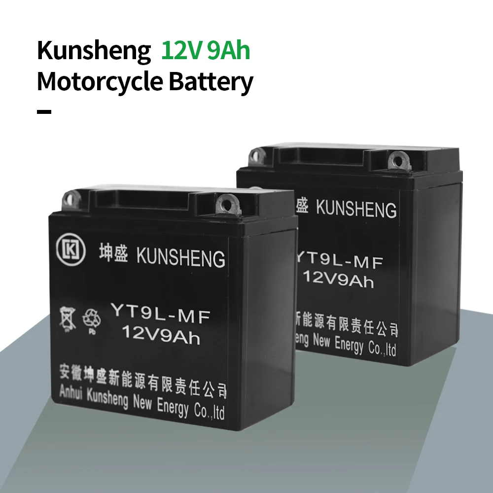High Quality Agm Battery 12v 9ah Renewable Start Stop Battery Maintenance Free Sealed Lead Acid Battery For Electric Motorcycle