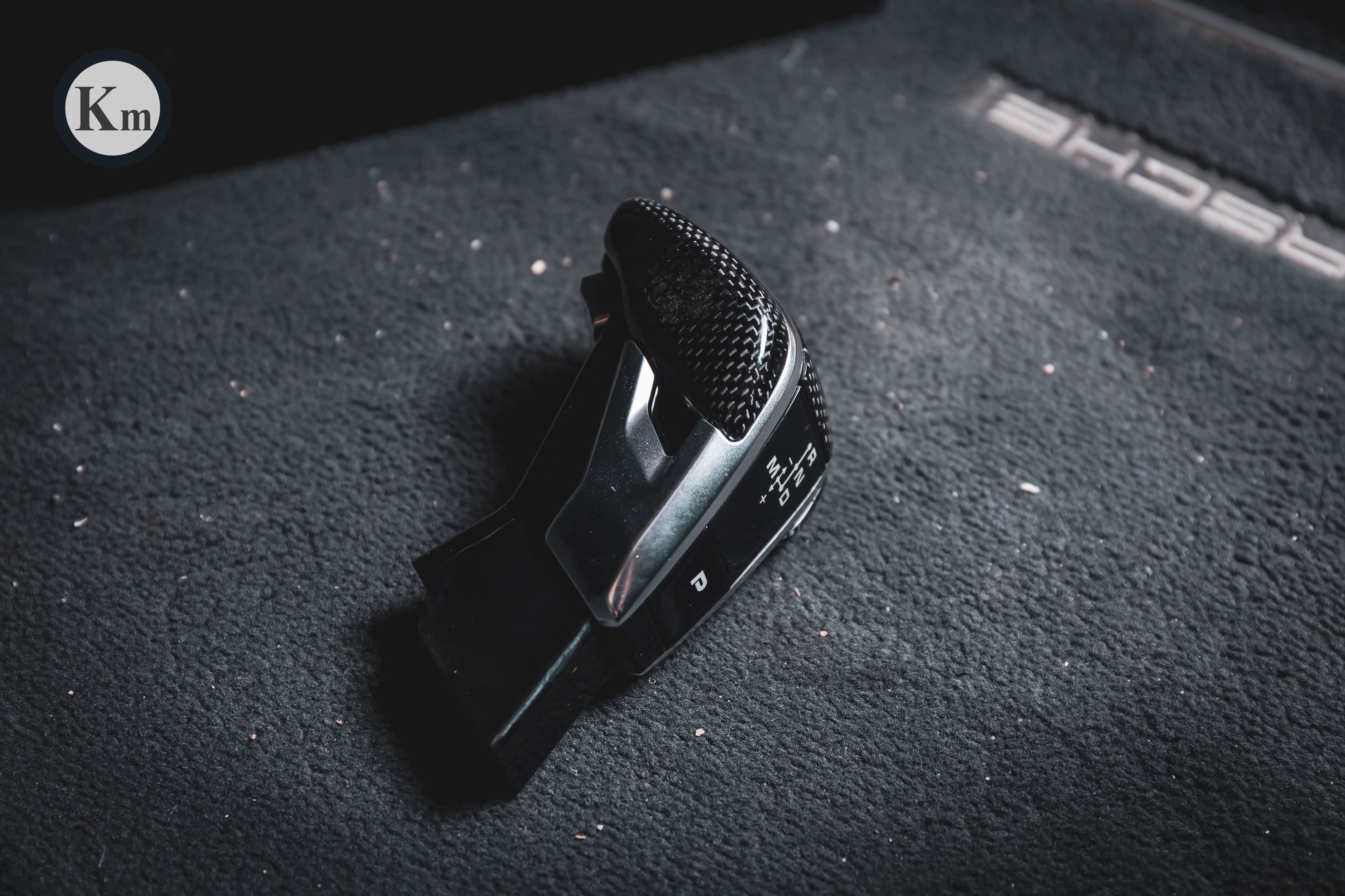 Ручка переключения передач KM для Porsche panamera 971, ручка переключения передач из углеродного волокна, 2017 и выше