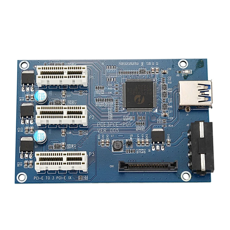 PCI-E Райзер 1-3 карты PCI e 1X Слоты адаптер GPU расширения Pcie порт множитель конвертер