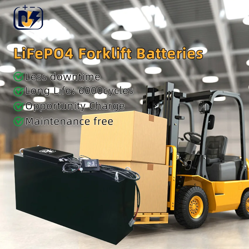 LFP 38.4V 500Ah 19200wh Lithium 36v 48v 72v electric forklift Truck Wheel Loaders battery pack for Hyster Toyota Forklift