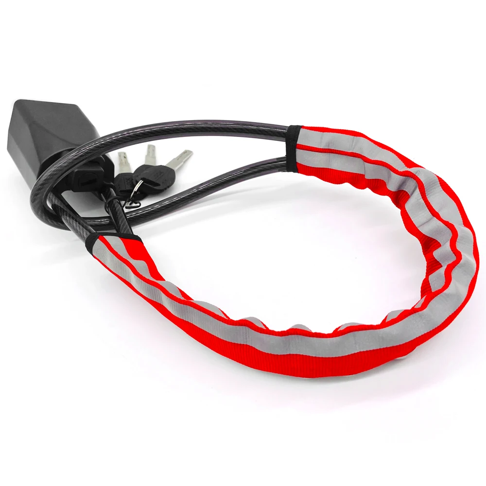 UMEDO factory outlet Car Anti theft Lock Car Steering Wheel Steel Lock  Safety Belt SUV Car reflective materia  Anti-Theft Lock