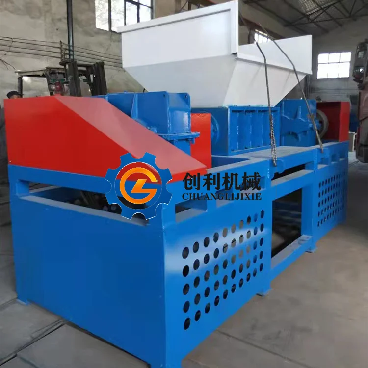 Large Models Double Shaft Waste Car Engines Shredder Aluminum Cast Window Door Crusher Scrap Metal Shredder Machine