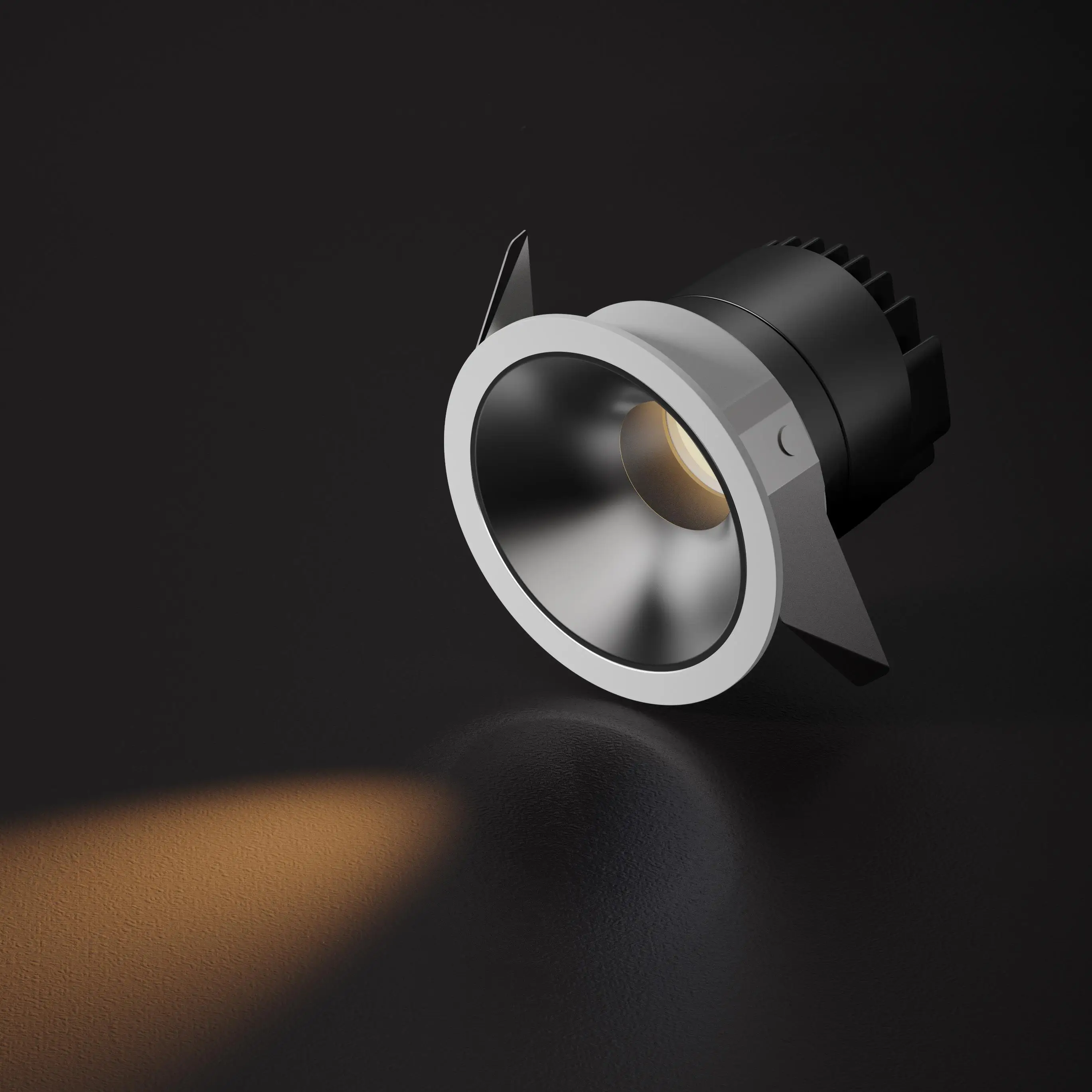 Dimmable SMD Recessed LED Downlight with SKD and CKD