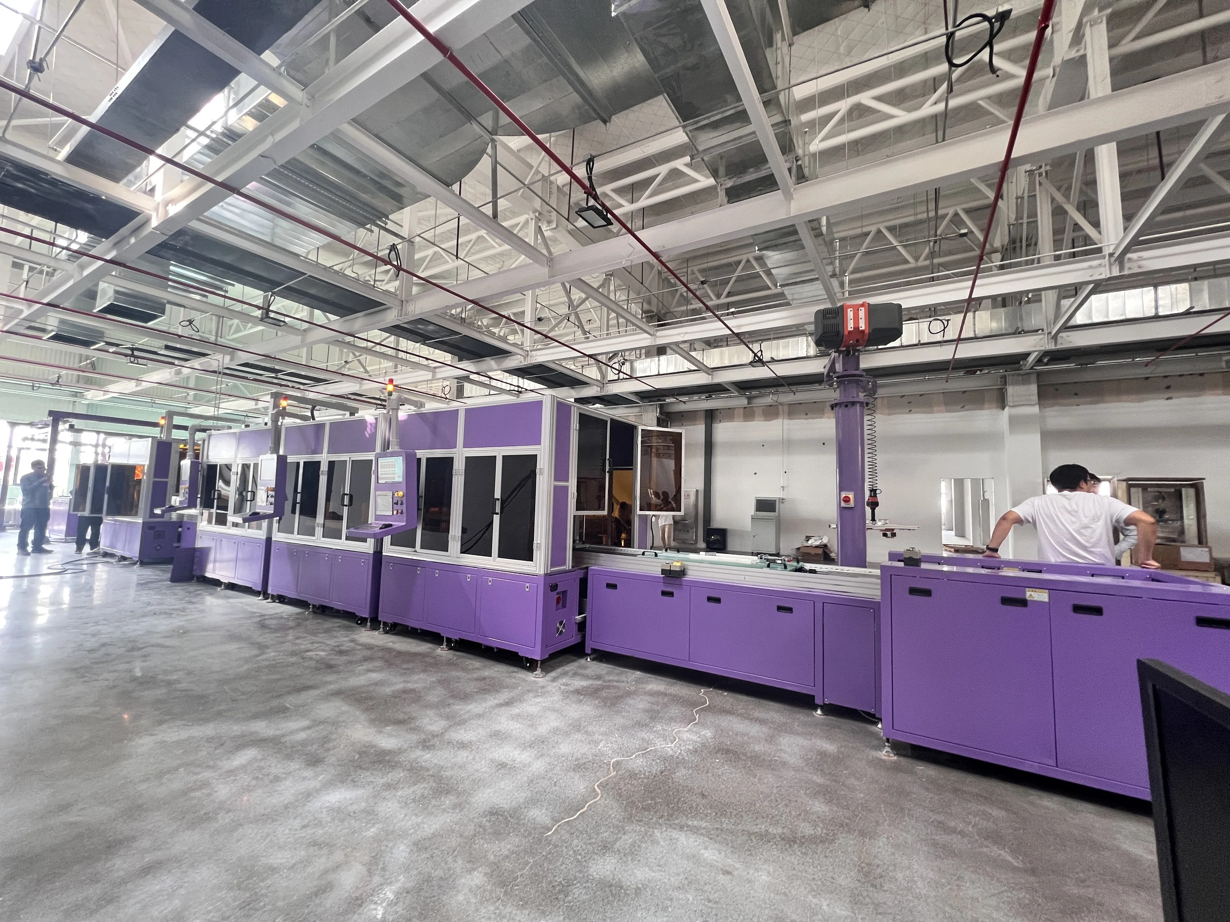 Battery Assembly Machine Prismatic Lithium Cells Packs Assembly Production Line