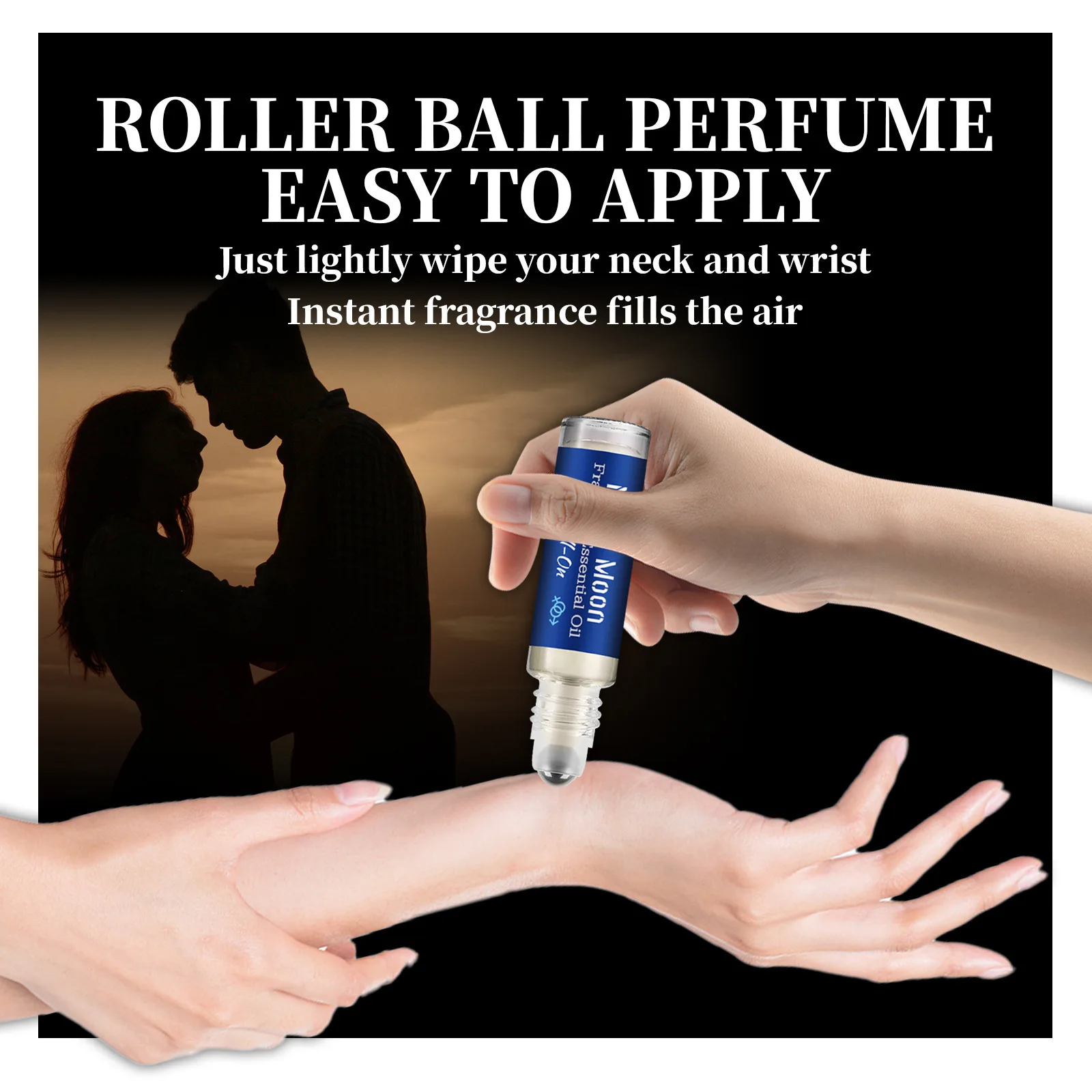 Perfume Essential Oil Ball Fresh Lasting Wrist Neck Niche Light Fragrance Atmosphere Dating Perfume
