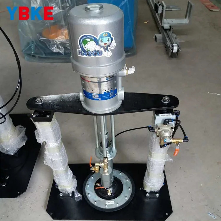 Double glass two pumps sealant sealing machine for Insulating glass production line