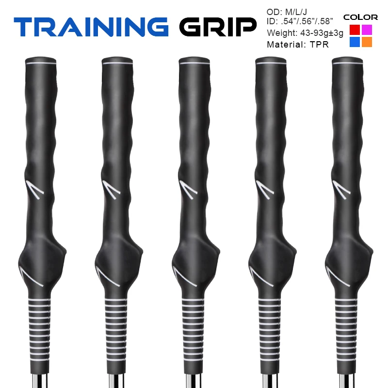 Golf Supplier Golf Training Grips For Beginner Custom Colors TPR Material Grips