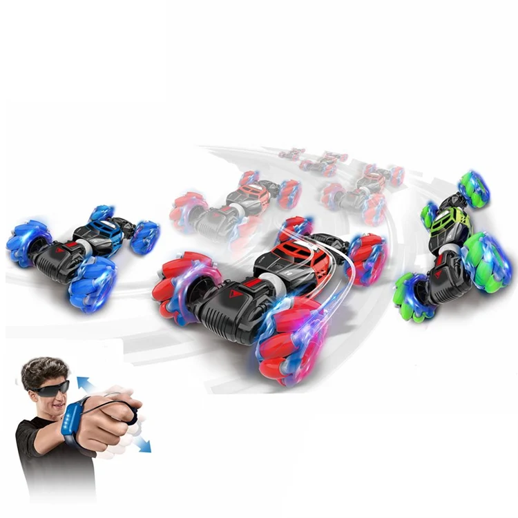 1:16 Radio Remote Control Cars Toy Gesture Induction Hand Control Rc Stunt Twist Car High Speed Climbing Vehicle