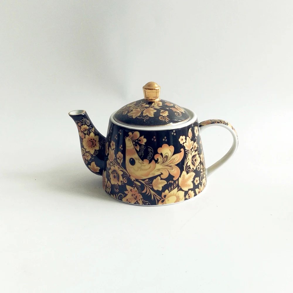 British Royal Series Wholesale Noble classical tea cup gift ceramic Tea Service set for 6