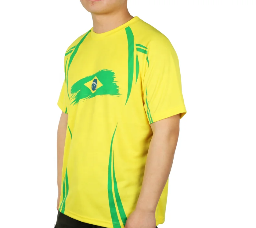 Promotional Polyester Football Soccer Jersey with Customized Design