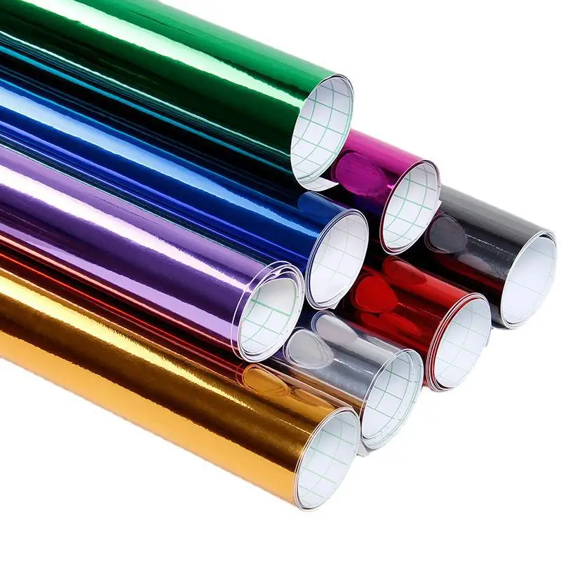 LENPRO Automotive Auto Wrap Film Vinil Vinilo Automotriz Pvc Chrome Car Vinyl Wrap Roll