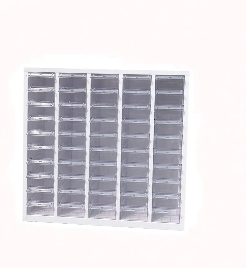 Big OEM  plastic spare parts electronic components organizer workshop 50drawer metal storage cabinet