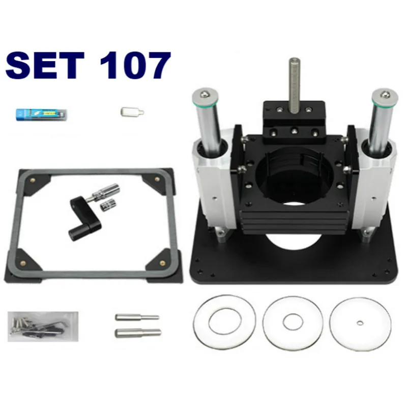 Woodworking Heavy Precision Router Lift  Duty Aluminum Router Insert Plate Mount Lift Flip Chip for Engraving Machine & Bakelite