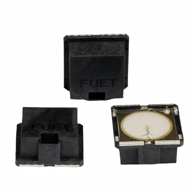 FUET-1880 Mini 18*18*8MM Square 90dB High Decibel 12V SMD Wireless External driven Passive Type Piezo 2000Hz AC Buzzer For Alarm