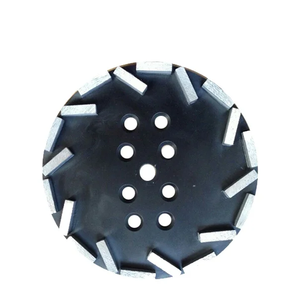 250mm Diamond Floor Grinding Disc For Concrete Grinding