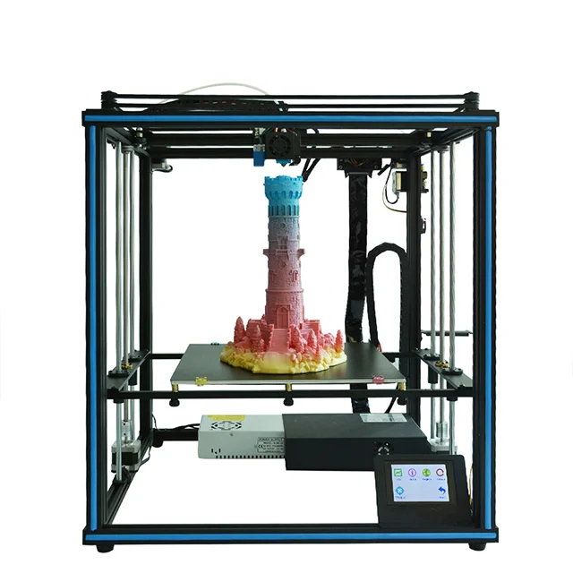 High precision big volume X5SA 3.5 inch touch screen 3d model making machine jewellery lcd 3d printer printer