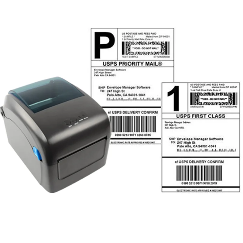 Gprinter Thermal Label Printer 4x6 High Speed 203mm/s Direct USB Thermal Barcode Shipping Label Printer GP-1424D