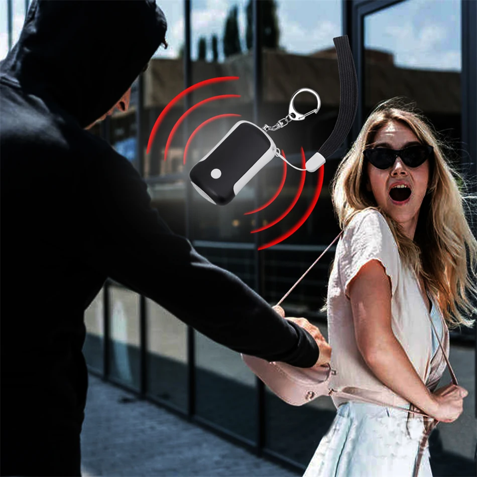 Self Defense Security Products Personal Keychain Alarm