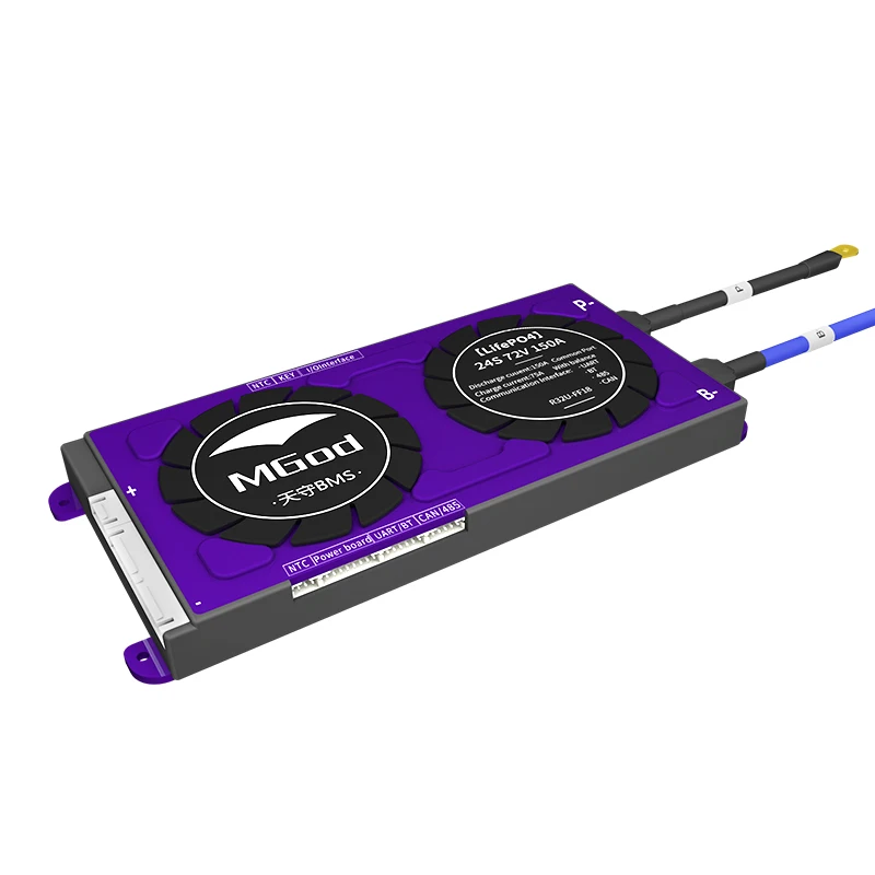 Lifepo4 24S BT приложение UART RS485 может общаться с низкой температурой отключения для электрического мотоцикла эквалайзер балансировщик Смарт BMS