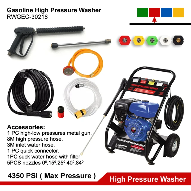 11HP Petrol High Pressure Washer Portable Gas High Pressure Cleaner Hot Water Jet Cleaning Equipment Gasoline Car Washer Machine