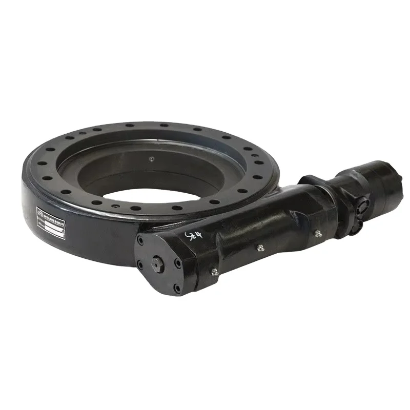 SE21 Single axis Enclosed housing Worm gear Heavy load Slewing drive for Aerial work platform