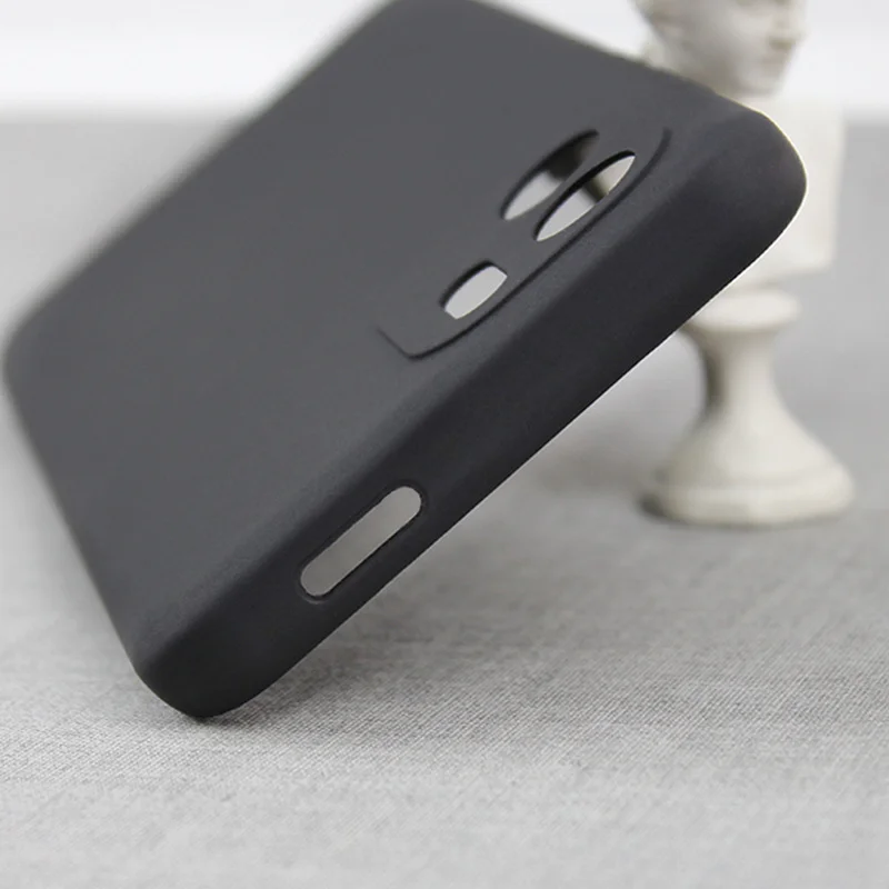 Fashion TPU Black Matte Silicone Phone Cases For Lenovo A2020/Vibe C A2020a40  K14 PLus A7 L19111 K13 Pro  Pro Case