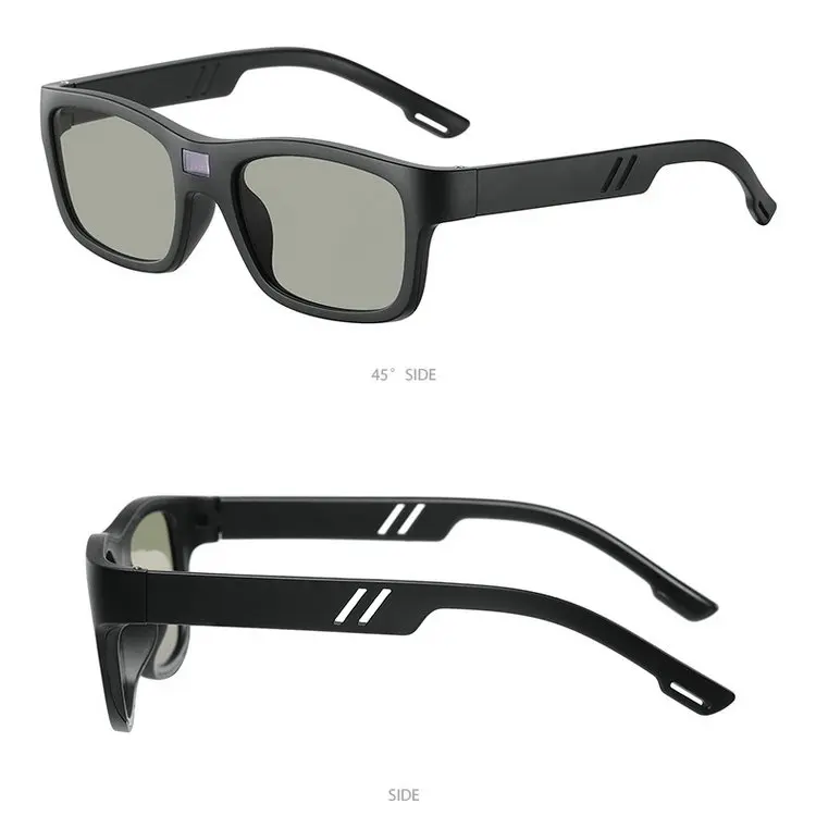 Automatically switches color changing lens change color sunglasses men polarized  photochromic