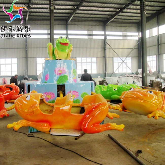 JIAHE Factory jumping frog ride children fun carnival games frog hopper jumping rides