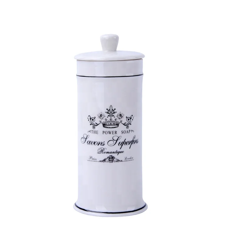 Factory KEDALI Ceramic Facial Tissue Holder White Color Paper Storage Box