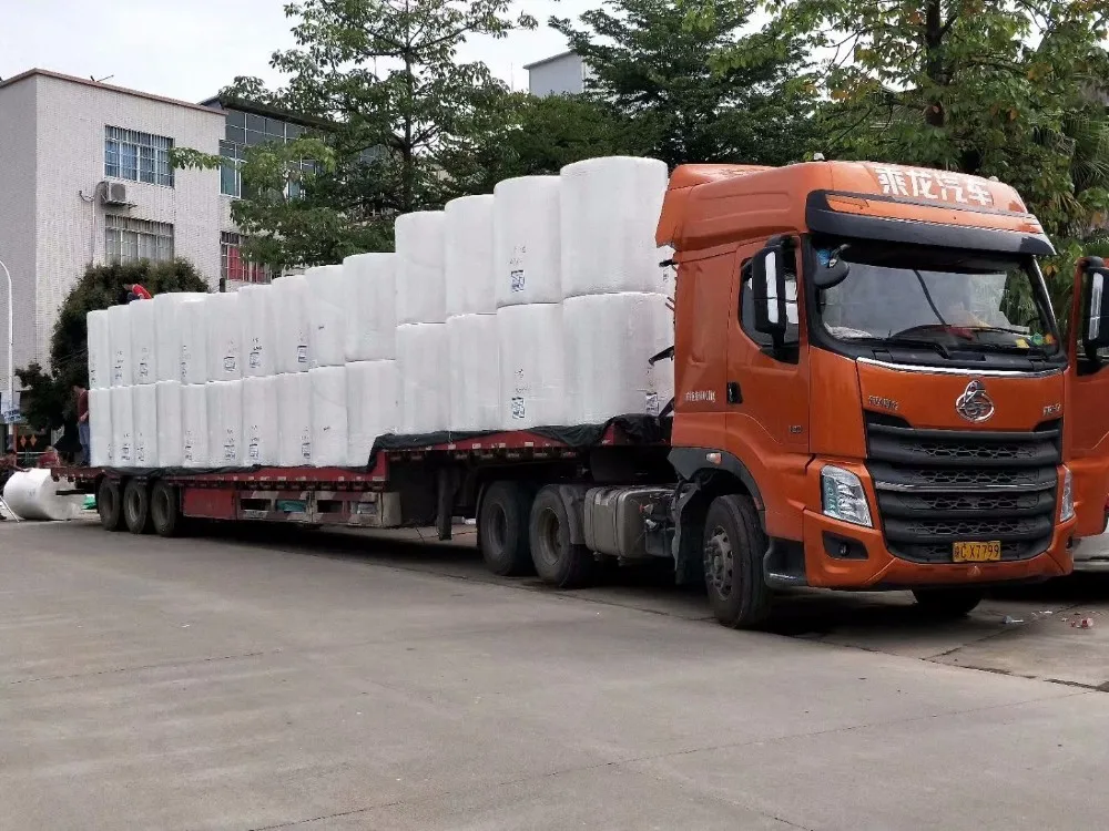 Virgin Pulp Big Roll Toilet Paper Parent Jumbo Roll Raw material for making Toilet tissue paper