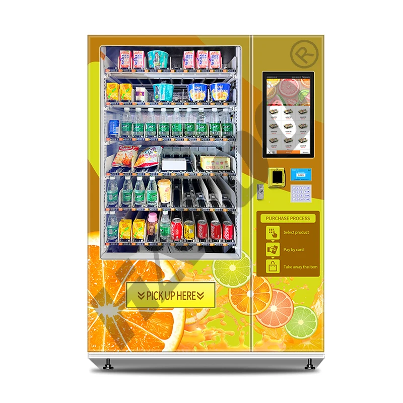 Торт банки салат фрукты торговый автомат Лифт для свежих продуктов с функцией охлаждения и лифтовой системой