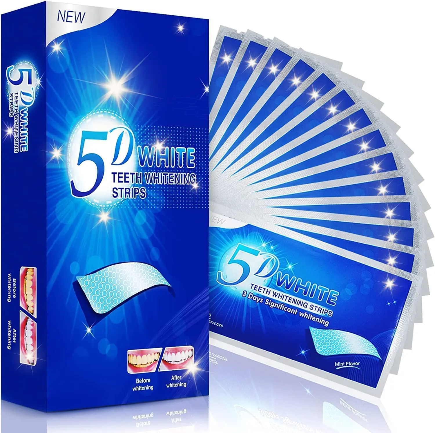 Professional Private Logo Premium Teeth Whitening Strips
