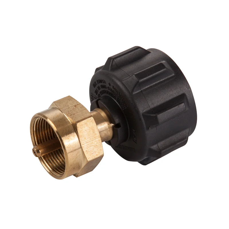 Solid Brass 1LB One Pound Tank Refill Adapter