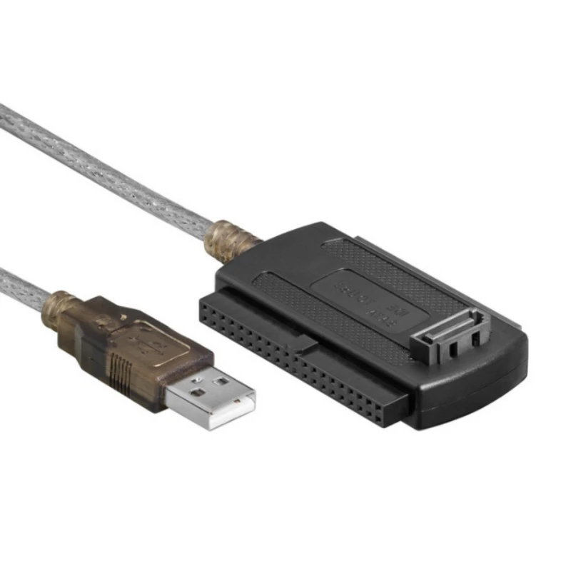 3 в 1 USB 2 0 IDE SATA 5 25 S-ATA дюйма жесткий диск HDD адаптер кабель для ПК ноутбука
