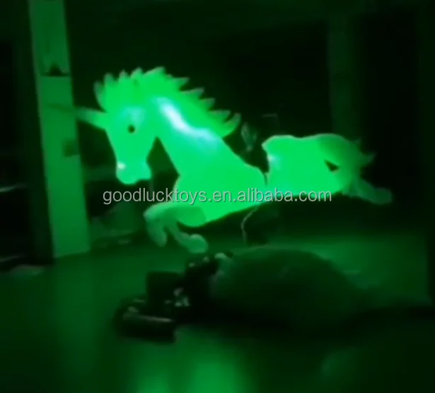 Inflatable Led Lighting Inflatable walking cartoon animal balloon Advertising Inflatable Horse Costume