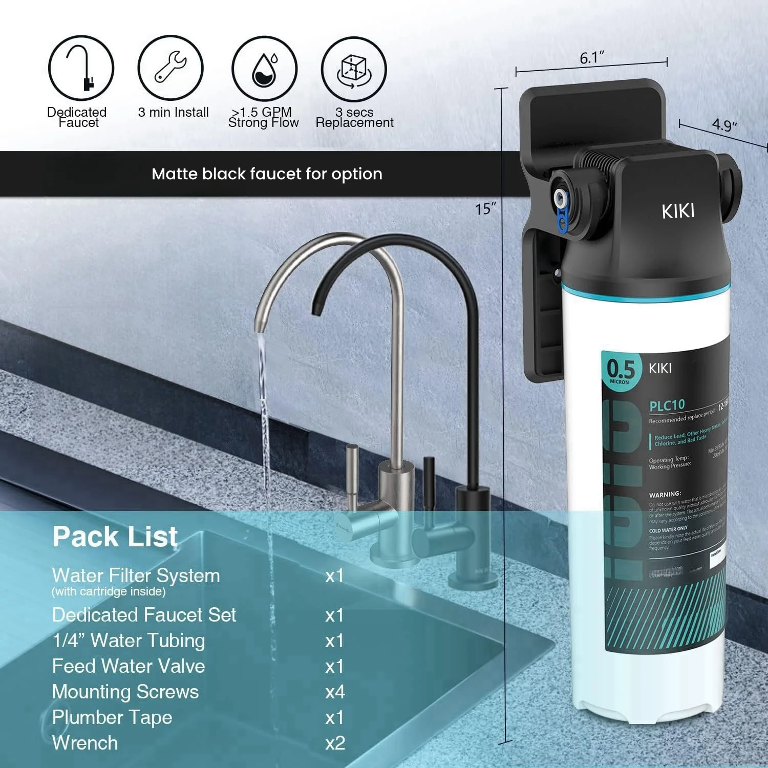 Multi-Usage water filter device