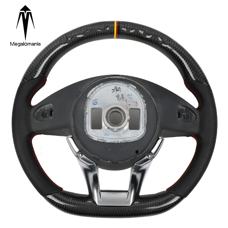  Custom Alcantar carbon fiber steering wheel For ben z 2015-2018 E43 CLS63 AMG GT C63S E63S racing