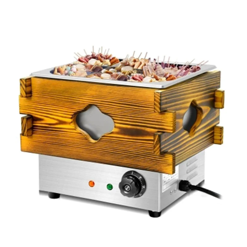 Oden cooking machine commercial convenience store nine grid tabletop electric snack equipment