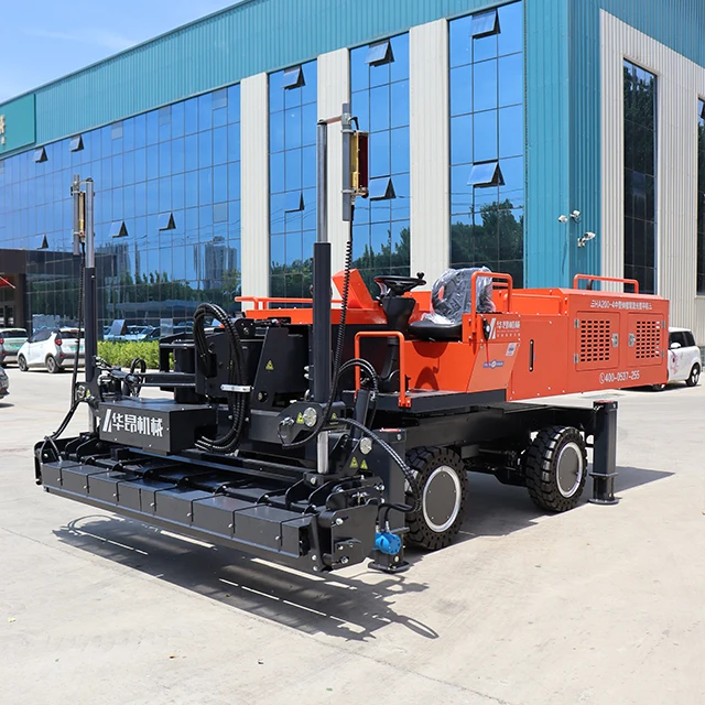Vibrating Hydraulic  Automatic High Precision Concrete laser leveling screed machine