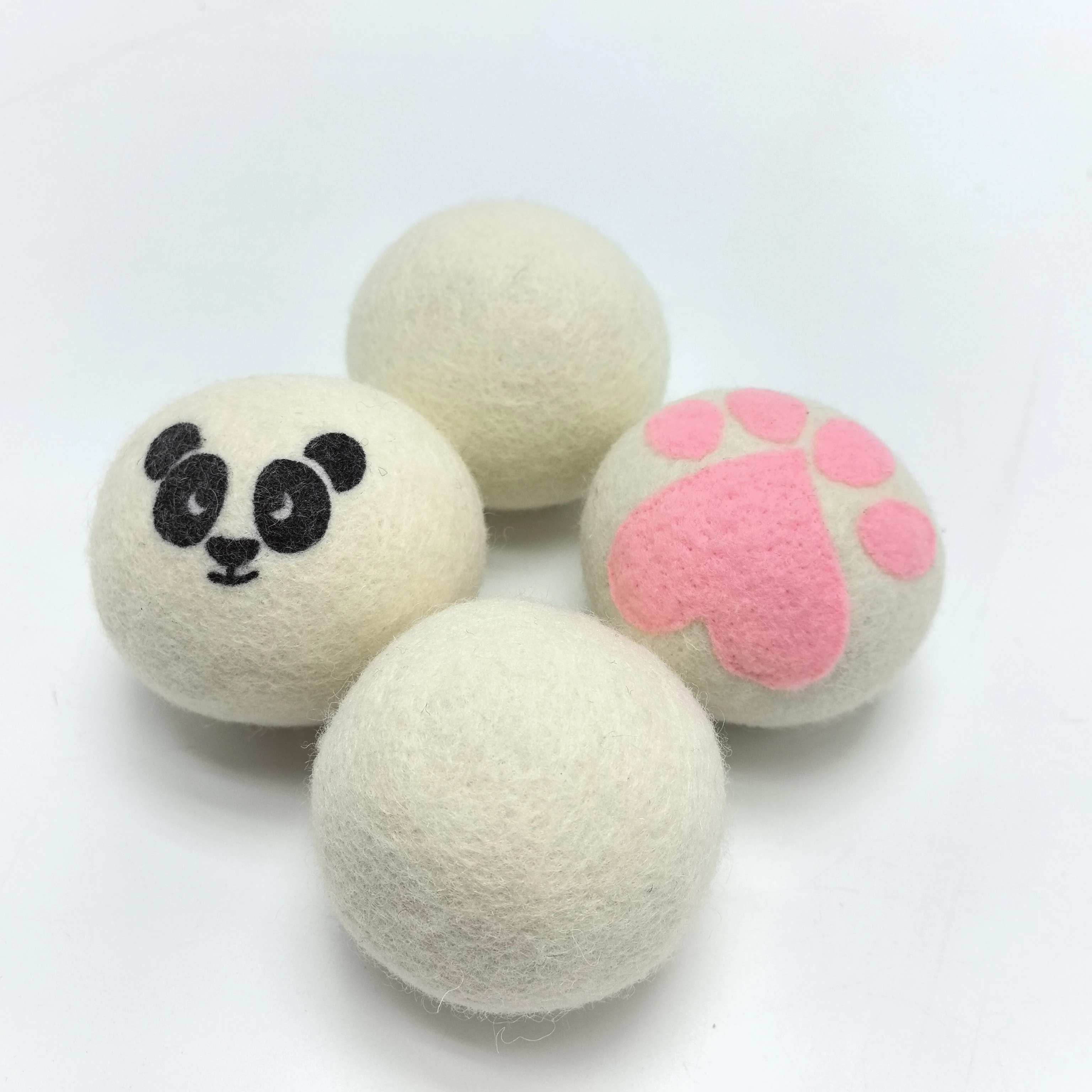 2024 New Style organic wool dryer balls laundry Washing Machine Wool Dryer Balls for Laundry