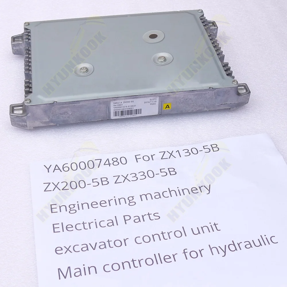 Engineering Machinery Electrical Parts Excavator Control Unit YA60007480 For ZX130-5B ZX200-5B ZX330-5B
