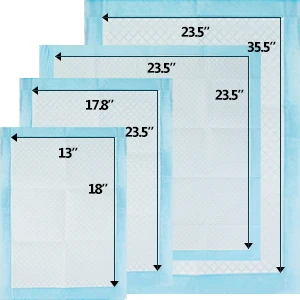 Wholesalers Disposable Puppy Pet Absorbent cat Dog Training Pee Pad Mat