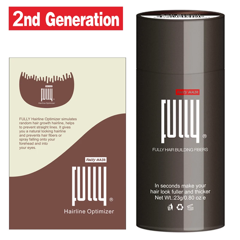 FULLY Organic Premium Beauty Cover Bald Spot Miracle Black Hair Powder Plant Keratin Hair Fibers