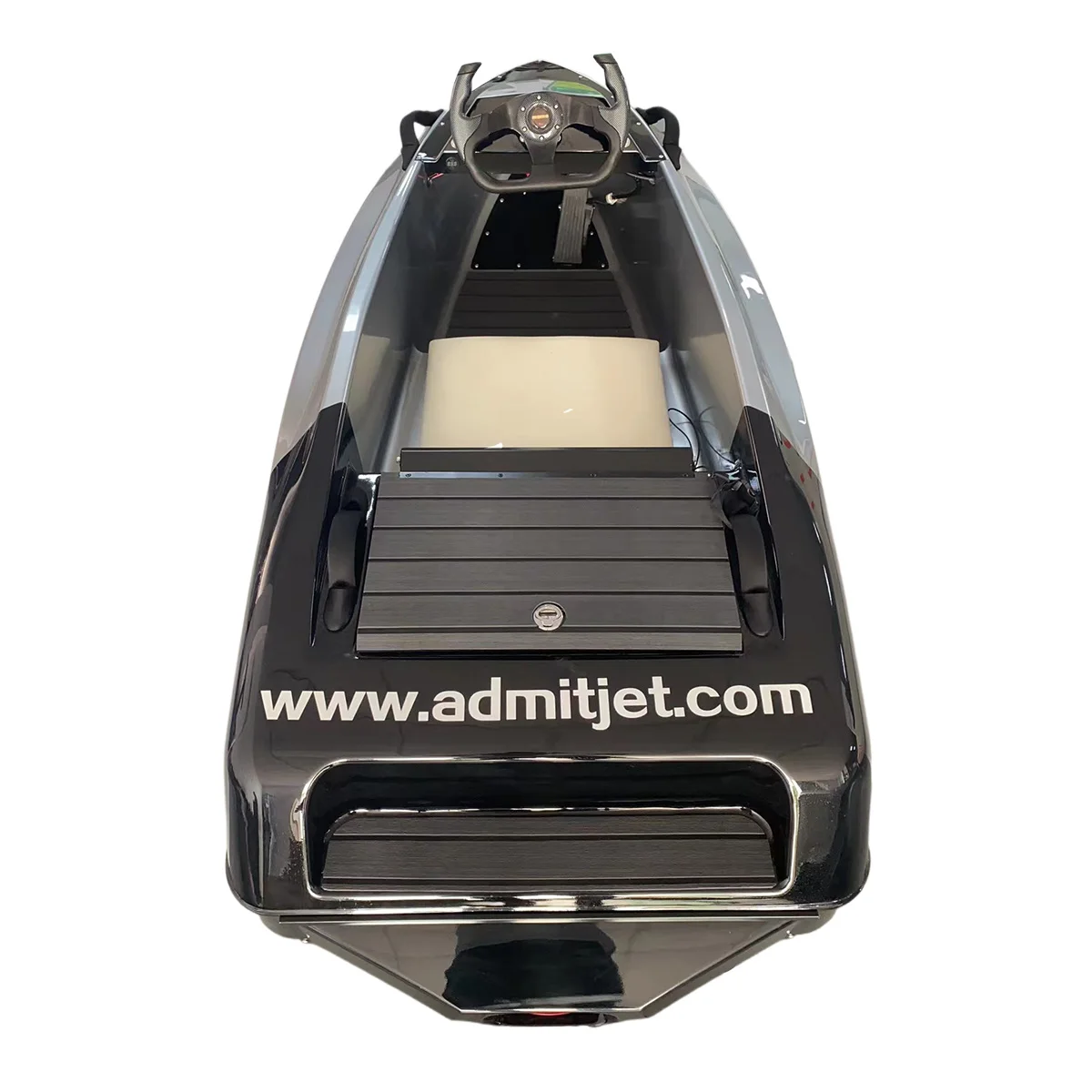 AdmitJet Go-Kart Boat 15KW 72V Electric Jet Ski Mini Electric Karting Boat Aqua Kart For Sale
