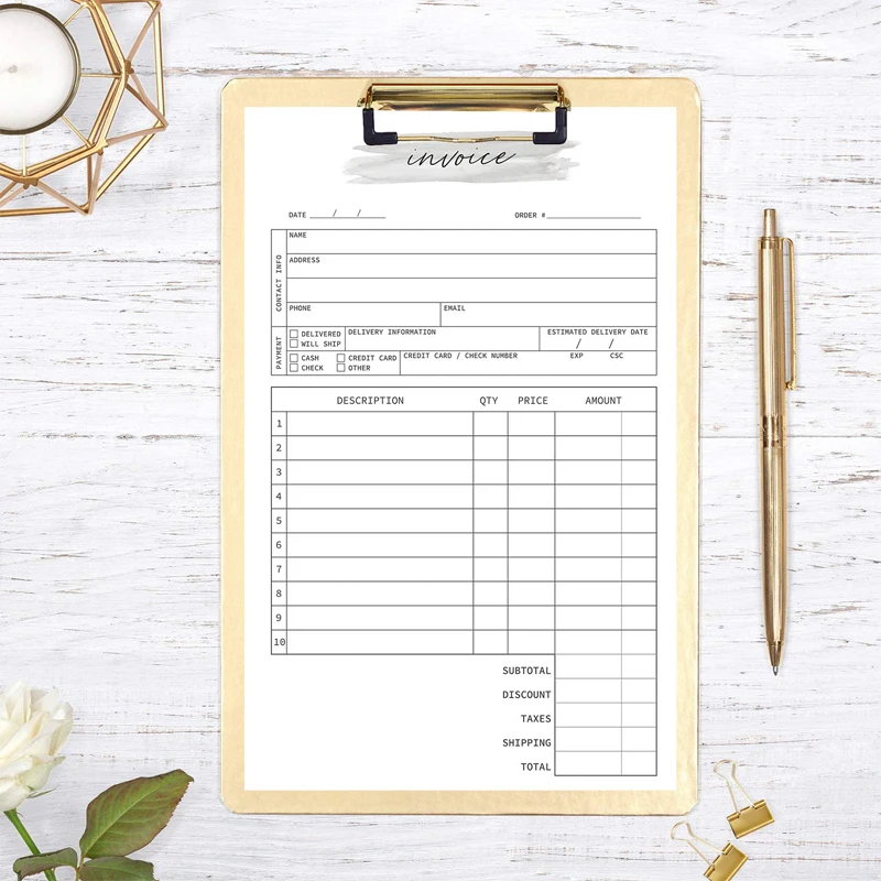  Оптовая продажа Высококачественная целлюлозно-бумажная CNR бумага печатная образец Чековая книга меню ресторана