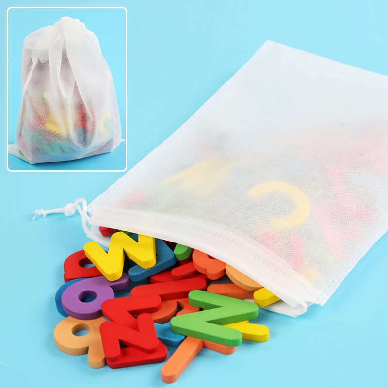 3 in 1 Number Letters Learning Game Toys Alphabet Block Number Math Montessori Spelling Letters Toys For Kids