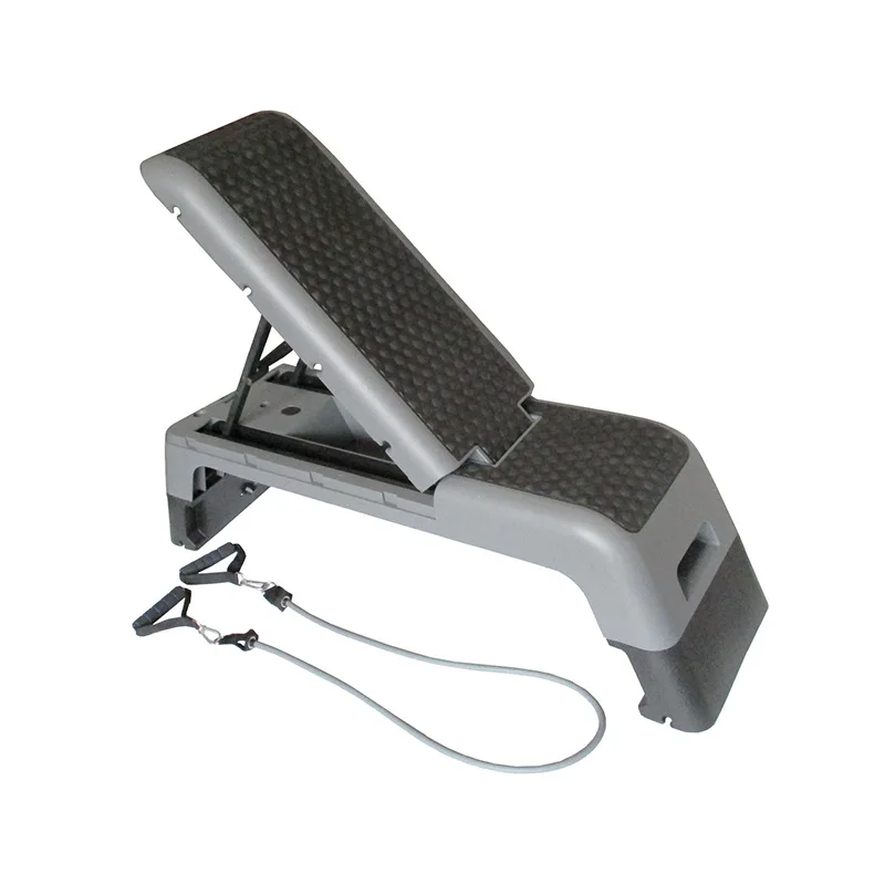 Gym Exercise Multifunctional Anti Slip Eco Plastic Bench Riser Board Stepper Fitness Adjustable Height Aerobic Step Platforms